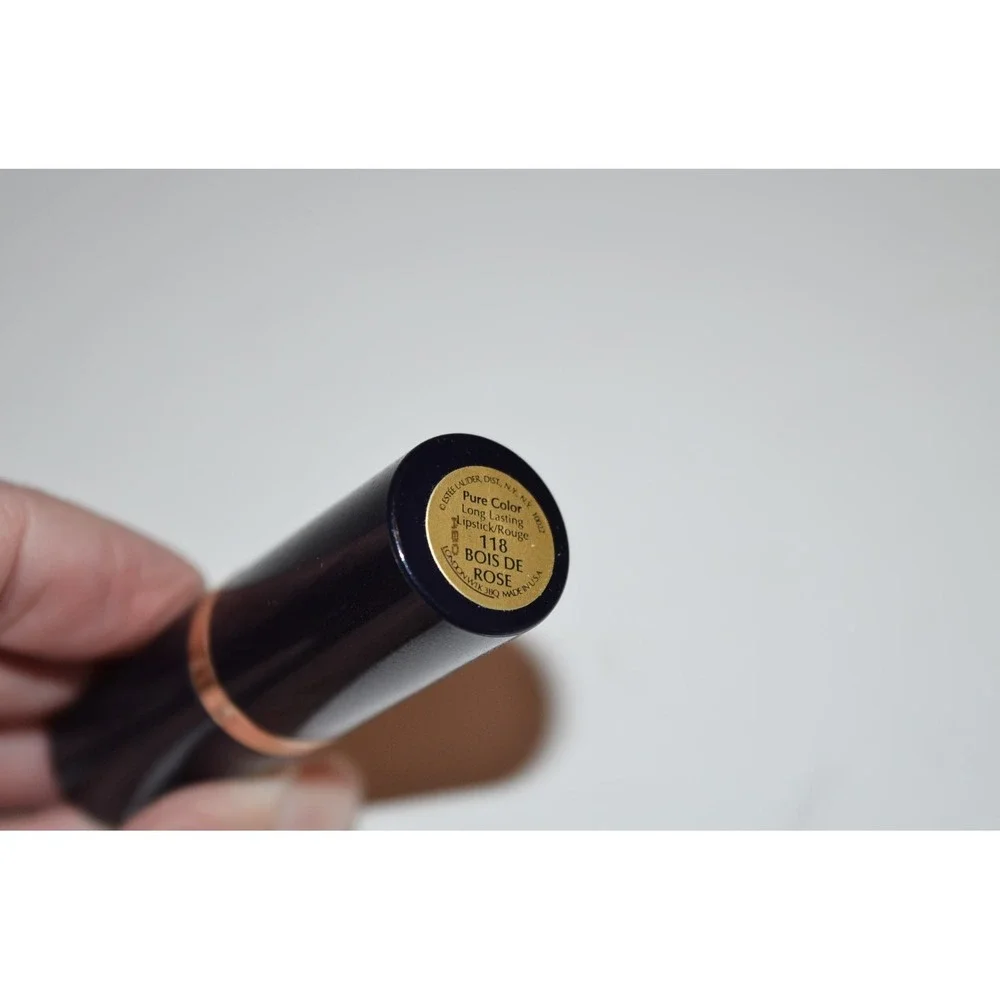 Estee Lauder Pure Color Long Lasting Lipstick 118 Bois De Rose New Unbox